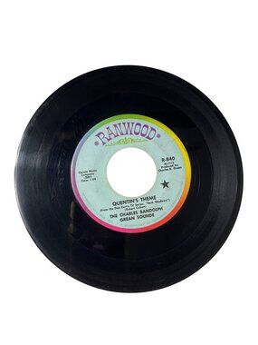 Quentins Theme 7" Vinyl Record By The Charles Randolph Grean Sounde Ranwood R109